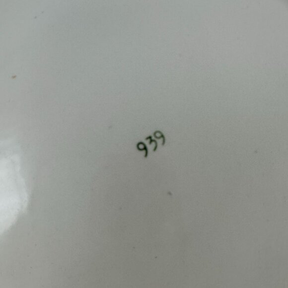 Vintage Lefton Woven Handle Round Serving Plate Americana cake/sandwich plate - Picture 5 of 10